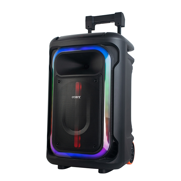 CY-3360-115-80 COBY Pulse Party Trolley 12" · 60W RMS - Imagen 1