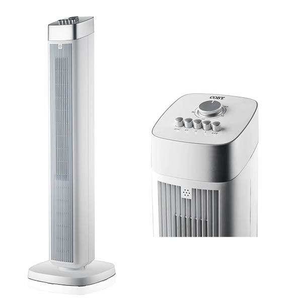 CY-TF-AB-TORRE 41INCH-WH COBY CoolFlow 41 - Imagen 1