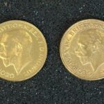 6 × Soberanos británicos (George V y Elizabeth II)