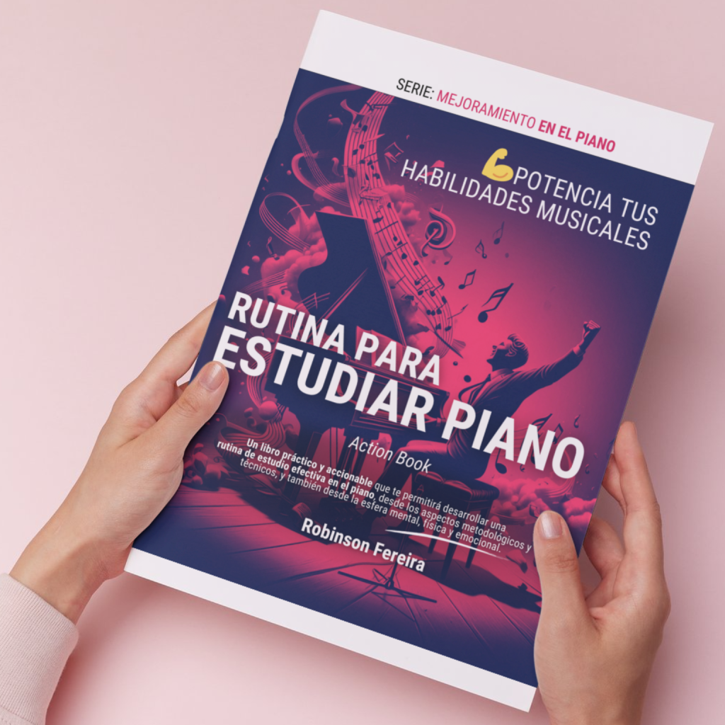 rutina para estudiar piano libro 2024